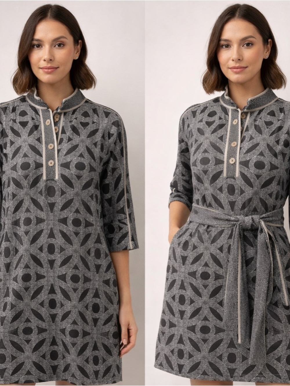 Gretchen Scott Designs Geometric Midi Dress